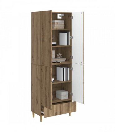 vidaXL Cabinet Set 2 pcs Artisan Oak Engineered Wood