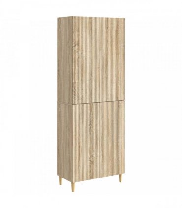vidaXL Cabinet Set 2 pcs Sonoma Oak Engineered Wood