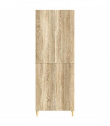 vidaXL Cabinet Set 2 pcs Sonoma Oak Engineered Wood