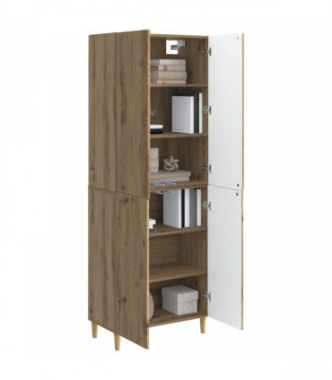 vidaXL Cabinet Set 2 pcs Artisan Oak Engineered Wood