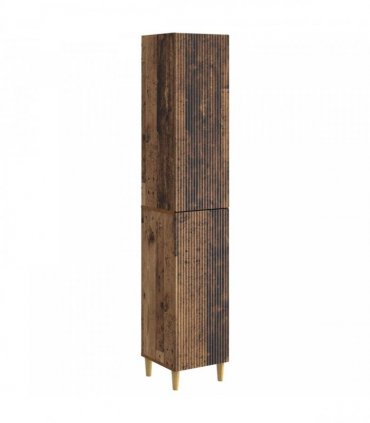vidaXL Cabinet Set 2 pcs Old Wood Engineered Wood