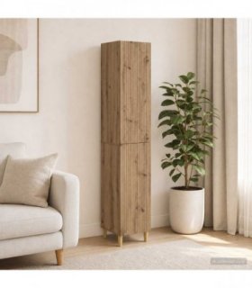 vidaXL Cabinet Set 2 pcs Artisan Oak Engineered Wood