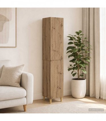 vidaXL Cabinet Set 2 pcs Artisan Oak Engineered Wood