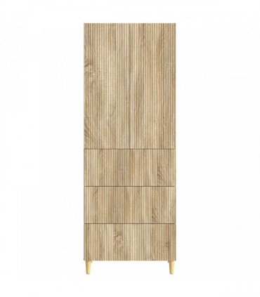 vidaXL Cabinet Set 2 pcs Sonoma Oak Engineered Wood