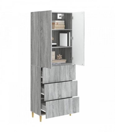vidaXL Cabinet Set 2 pcs Engineered Wood