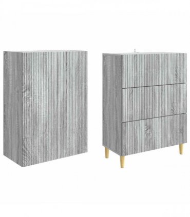 vidaXL Cabinet Set 2 pcs Engineered Wood