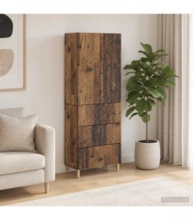 vidaXL Cabinet Set 2 pcs Engineered Wood