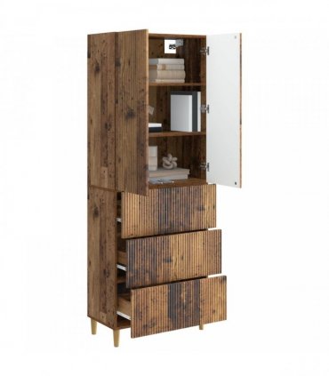 vidaXL Cabinet Set 2 pcs Engineered Wood