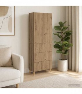 vidaXL Cabinet Set 2 pcs Engineered Wood