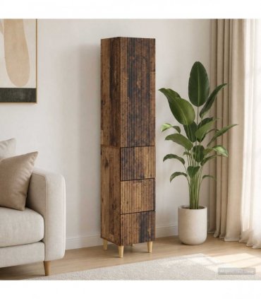 vidaXL Cabinet Set 2 pcs Engineered Wood