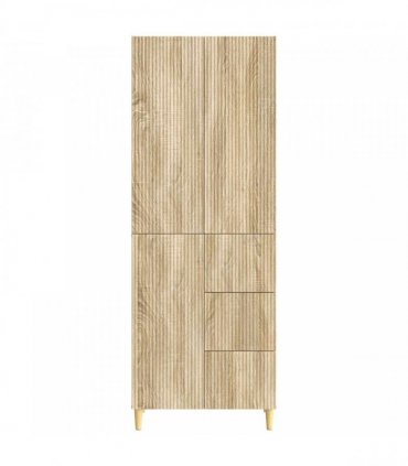 vidaXL Cabinet Set 2 pcs Sonoma Oak Engineered Wood