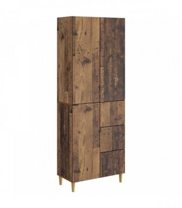 vidaXL Cabinet Set 2 pcs Old Wood Engineered Wood
