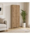 vidaXL Cabinet Set 2 pcs Artisan Oak Engineered Wood