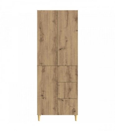 vidaXL Cabinet Set 2 pcs Artisan Oak Engineered Wood