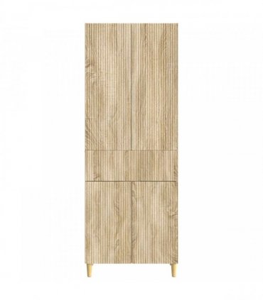 vidaXL Cabinet Set 2 pcs Sonoma Oak Engineered Wood