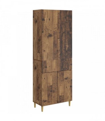 vidaXL Cabinet Set 2 pcs Old Wood Engineered Wood
