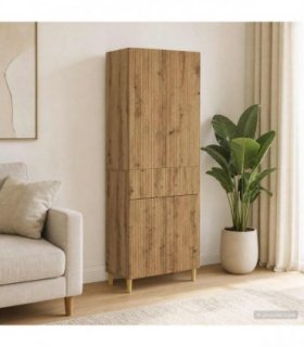 vidaXL Cabinet Set 2 pcs Artisan Oak Engineered Wood