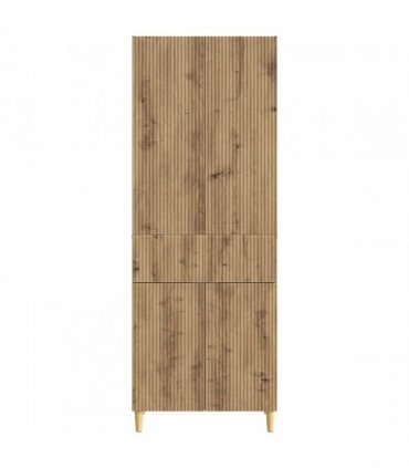 vidaXL Cabinet Set 2 pcs Artisan Oak Engineered Wood