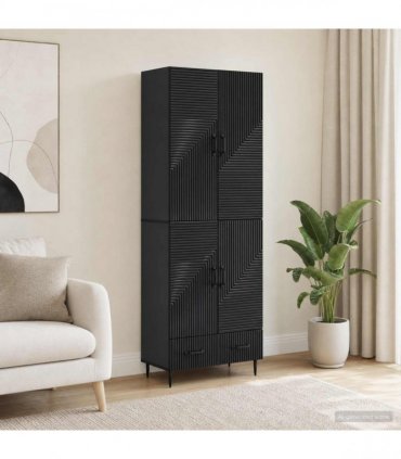 vidaXL Cabinet Set 2 pcs Engineered Wood