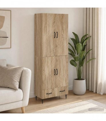 vidaXL Cabinet Set 2 pcs Engineered Wood