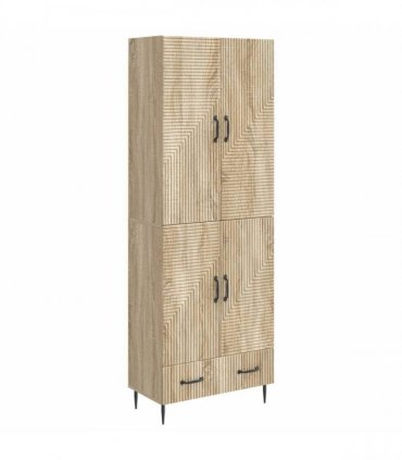 vidaXL Cabinet Set 2 pcs Engineered Wood