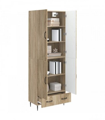 vidaXL Cabinet Set 2 pcs Engineered Wood