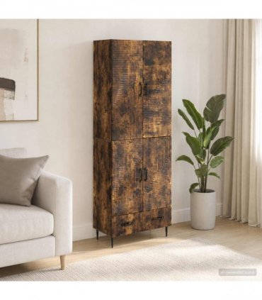 vidaXL Cabinet Set 2 pcs Engineered Wood
