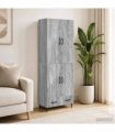 vidaXL Cabinet Set 2 pcs Engineered Wood
