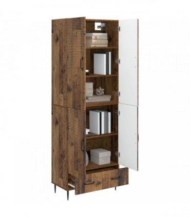 vidaXL Cabinet Set 2 pcs Engineered Wood