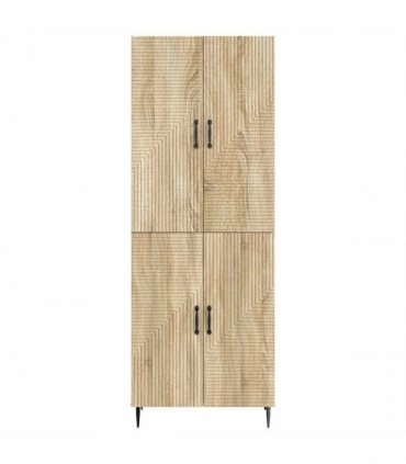 vidaXL Cabinet Set 2 pcs Sonoma Oak Engineered Wood