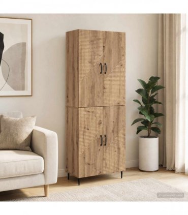 vidaXL Cabinet Set 2 pcs Artisan Oak Engineered Wood