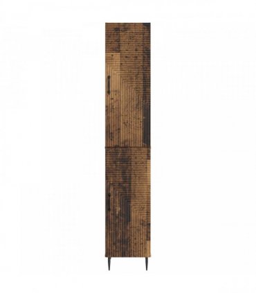 vidaXL Cabinet Set 2 pcs Old Wood Engineered Wood