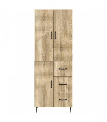 vidaXL Cabinet Set 2 pcs Sonoma Oak Engineered Wood
