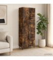 vidaXL Cabinet Set 2 pcs Smoked Oak Engineered Wood