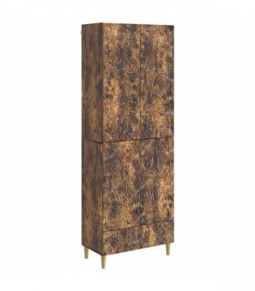 vidaXL Cabinet Set 2 pcs Smoked Oak Engineered Wood