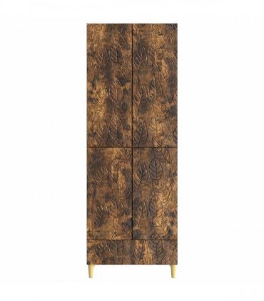 vidaXL Cabinet Set 2 pcs Smoked Oak Engineered Wood