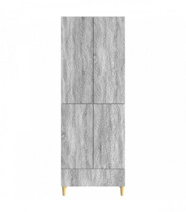 vidaXL Cabinet Set 2 pcs Grey Sonoma Engineered Wood