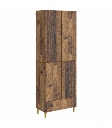 vidaXL Cabinet Set 2 pcs Old Wood Engineered Wood