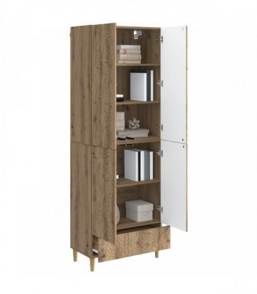 vidaXL Cabinet Set 2 pcs Artisan Oak Engineered Wood