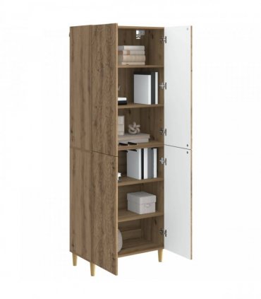 vidaXL Cabinet Set 2 pcs Artisan Oak Engineered Wood