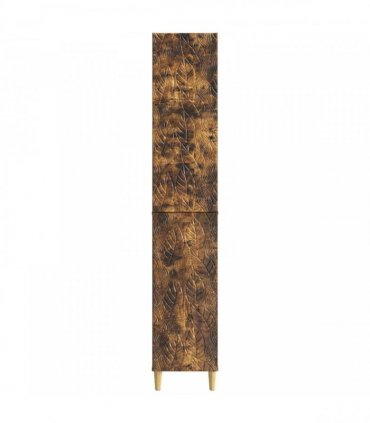 vidaXL Cabinet Set 2 pcs Smoked Oak Engineered Wood