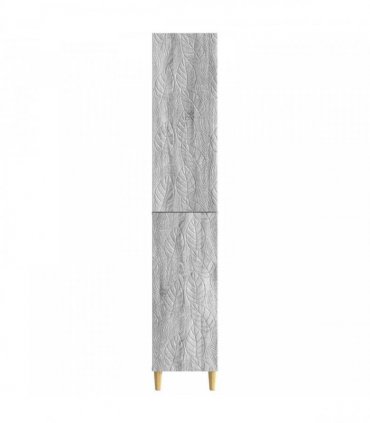 vidaXL Cabinet Set 2 pcs Grey Sonoma Engineered Wood
