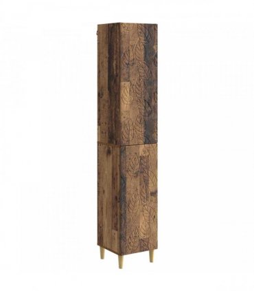 vidaXL Cabinet Set 2 pcs Old Wood Engineered Wood