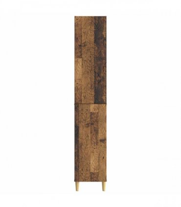 vidaXL Cabinet Set 2 pcs Old Wood Engineered Wood