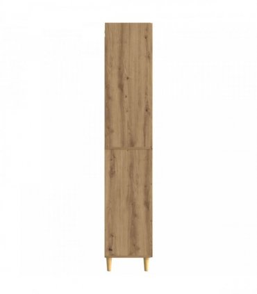vidaXL Cabinet Set 2 pcs 33 x 34.5 x 90 cm Engineered Wood Artisan Oak