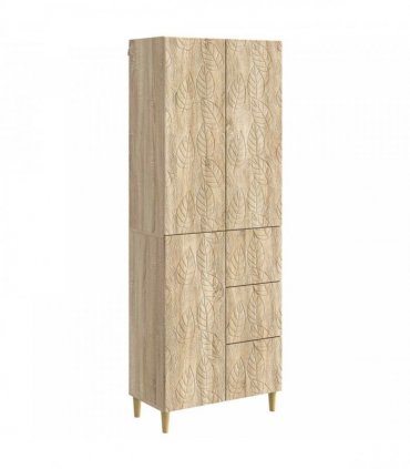 vidaXL Cabinet Set 2 pcs Sonoma Oak 66 x 34.5 x 90 cm Engineered Wood