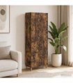 vidaXL Cabinet Set 2 pcs Smoked Oak 66 x 34.5 x 90 cm Engineered Wood