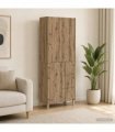 vidaXL Cabinet Set 2 pcs Artisan Oak 66 x 34.5 x 90 cm Engineered Wood