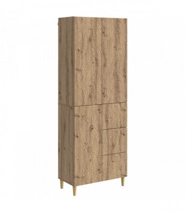 vidaXL Cabinet Set 2 pcs Artisan Oak 66 x 34.5 x 90 cm Engineered Wood