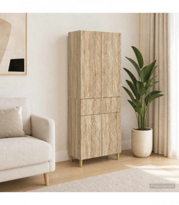 vidaXL Cabinet Set 2 pcs Engineered Wood